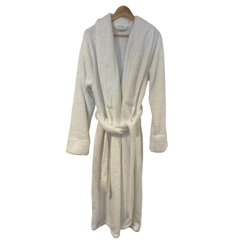 Bath and Body Works White Full Length Robe Size L/XL